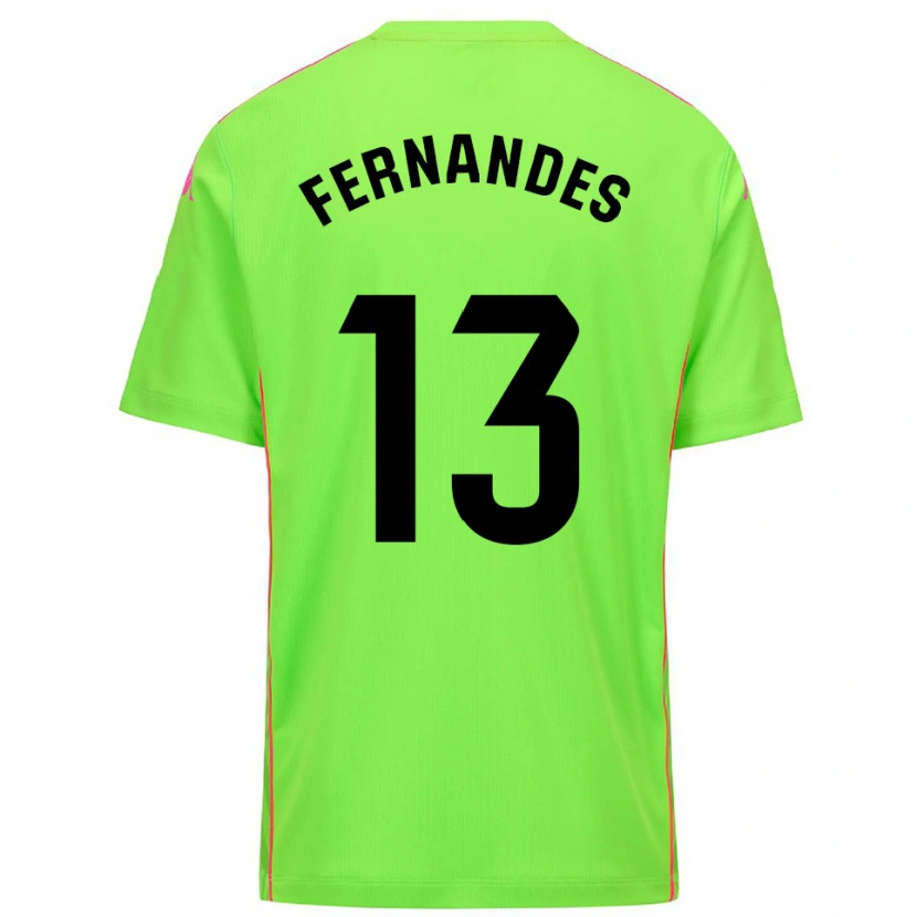 Danxen Mænd Guilherme Fernandes #13 Lirme Dyb Pink Målmandstrøje 2025/26 Trøje T-shirt