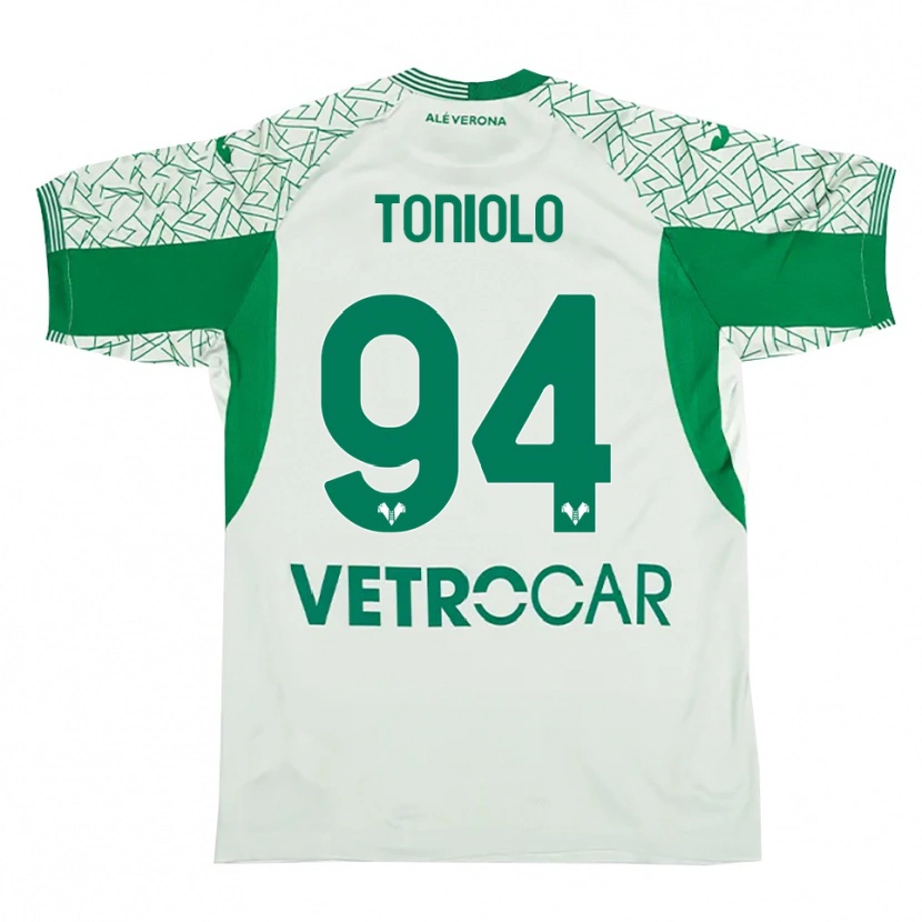 Danxen Mænd Giacomo Toniolo #94 Grøn Rød Målmandstrøje 2025/26 Trøje T-shirt