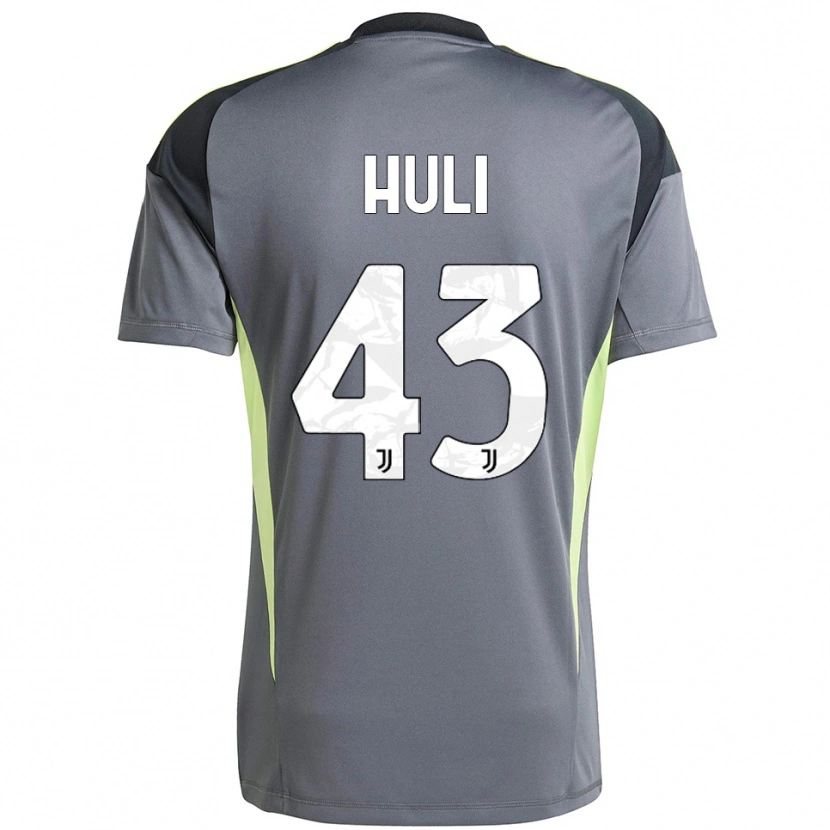 Danxen Mænd Raffaele Huli #43 Mørkegrå Hvid Målmandstrøje 2025/26 Trøje T-shirt