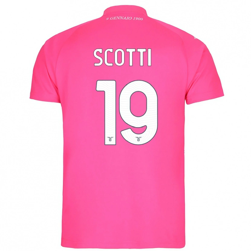 Danxen Mænd Asia Scotti #19 Dyb Pink Målmandstrøje 2025/26 Trøje T-shirt