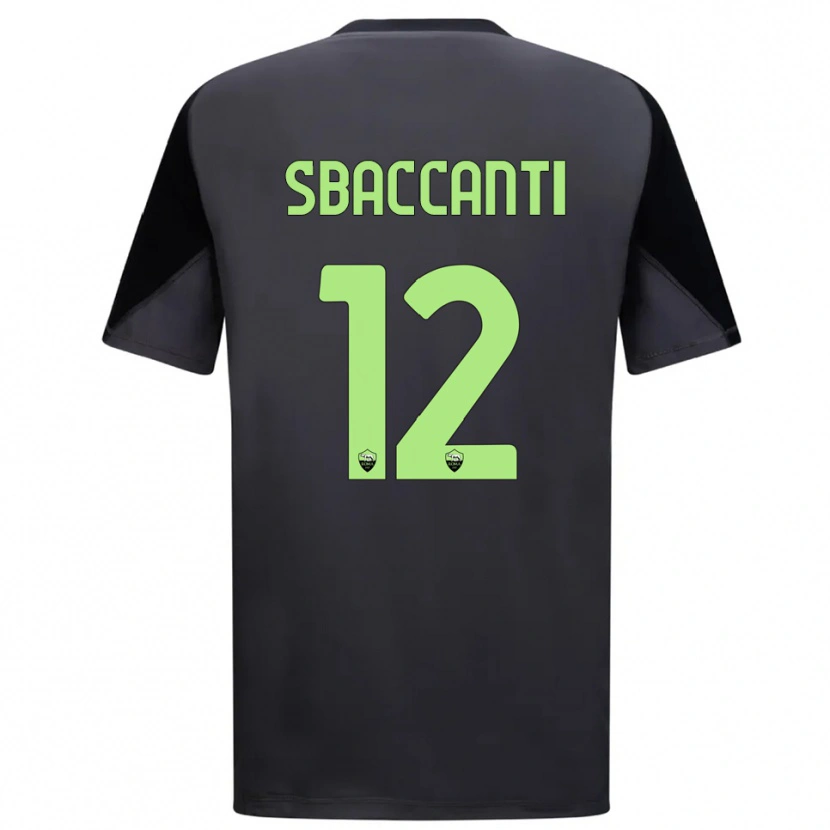 Danxen Mænd Christian Sbaccanti #12 Sort Lysegrøn Målmandstrøje 2025/26 Trøje T-shirt
