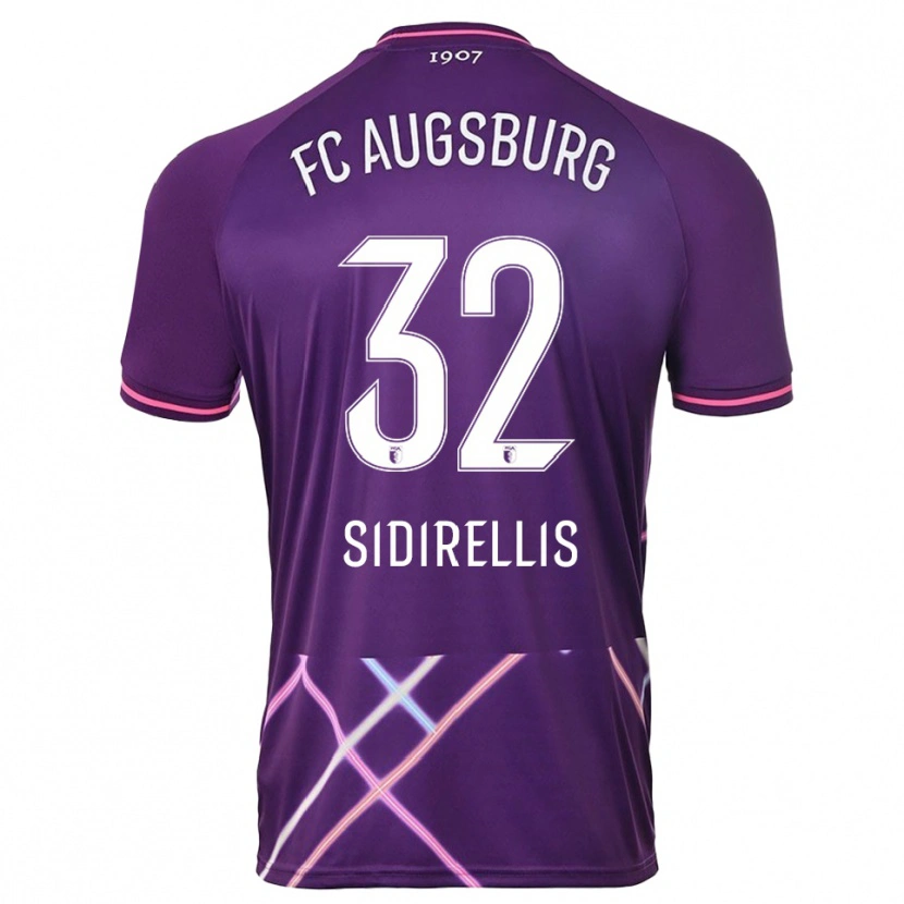 Danxen Mænd Konstantinos Sidirellis #32 Lilla Pink Målmandstrøje 2025/26 Trøje T-shirt