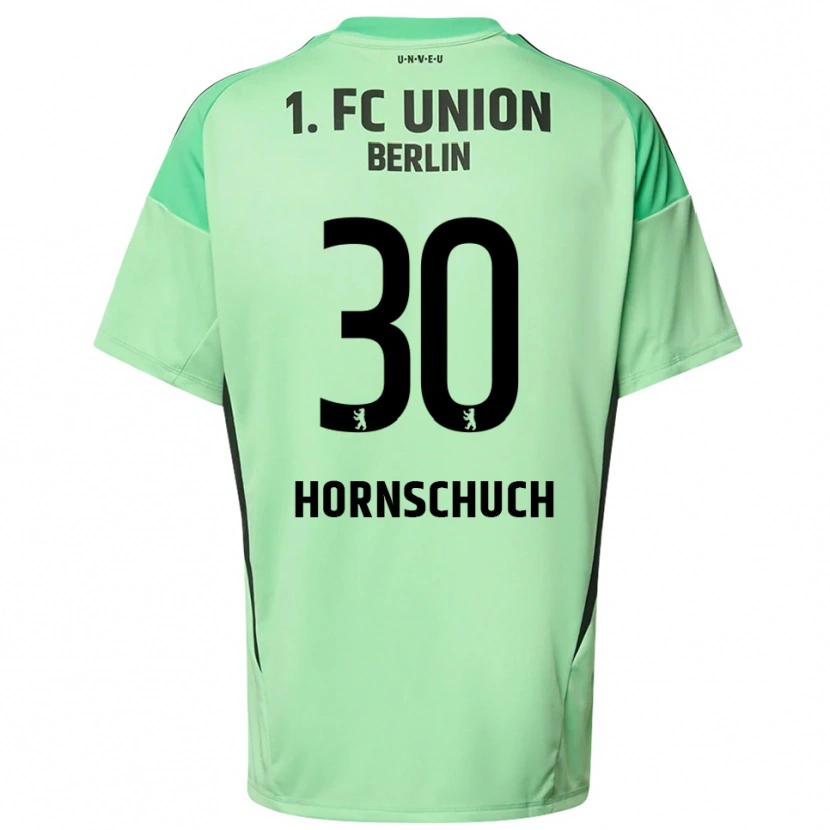 Danxen Mænd Sarah Hornschuch #30 Lys Grøn Sort Målmandstrøje 2025/26 Trøje T-shirt
