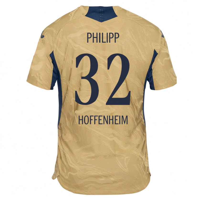 Danxen Mænd Tim Philipp #32 Tan Sort Målmandstrøje 2025/26 Trøje T-shirt