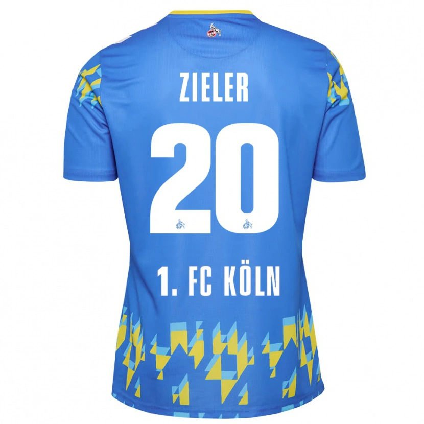 Danxen Mænd Ron-Robert Zieler #20 Kornblomst Blå Målmandstrøje 2025/26 Trøje T-shirt