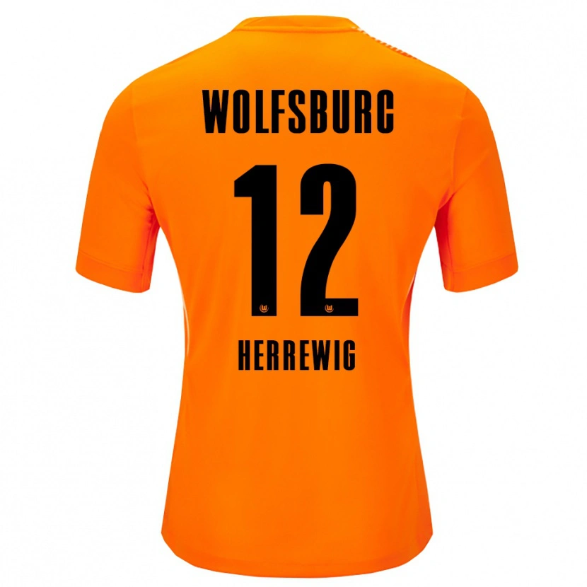 Danxen Mænd Max Herrewig #12 Rød Sort Målmandstrøje 2025/26 Trøje T-shirt