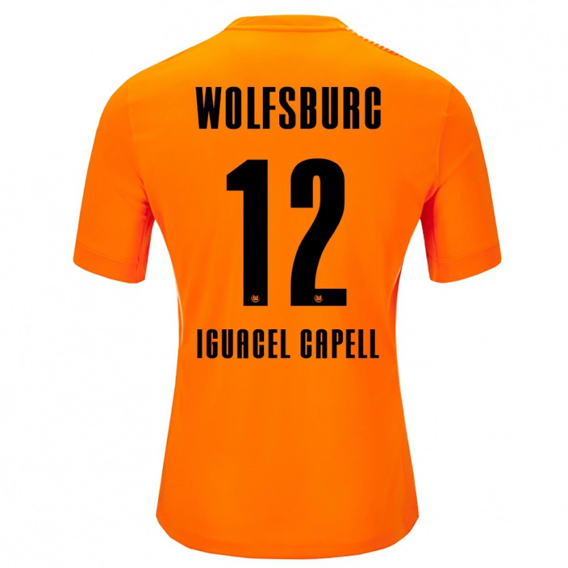 Danxen Mænd Diego Iguacel Capell #12 Rød Sort Målmandstrøje 2025/26 Trøje T-shirt