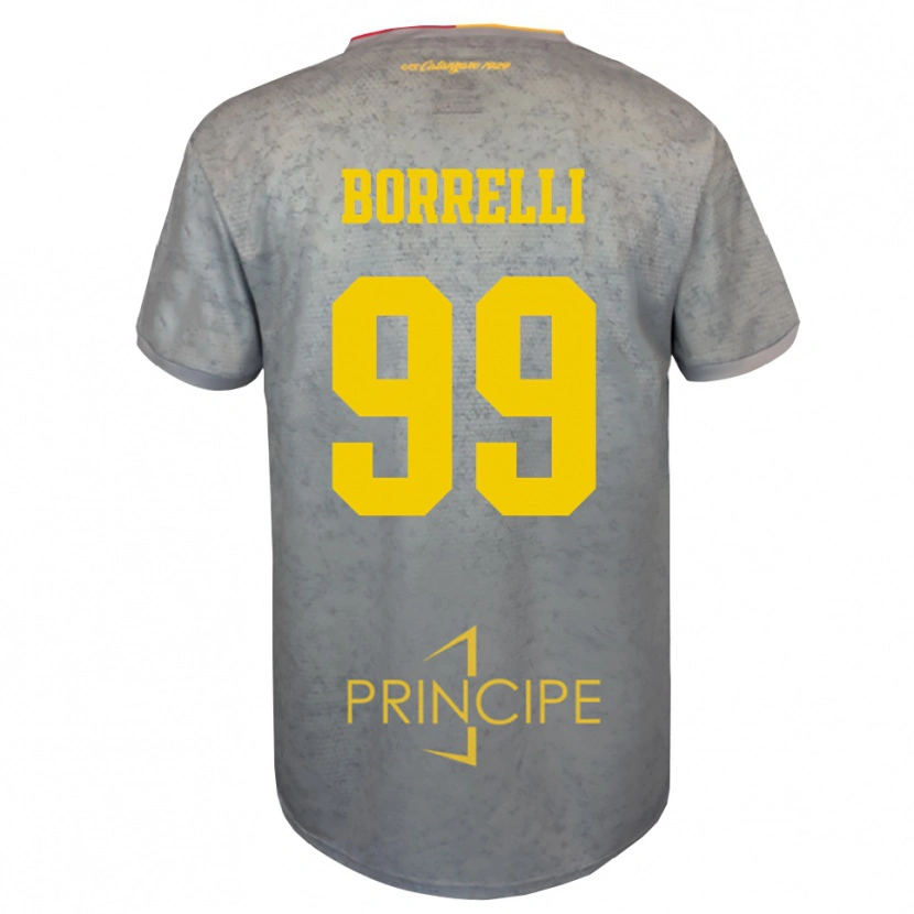 Danxen Mænd Edoardo Borrelli #99 Sølv Sand Brun Målmandstrøje 2025/26 Trøje T-shirt
