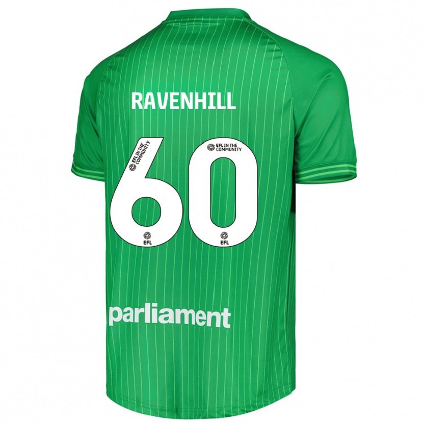 Danxen Mænd Rogan Ravenhill #60 Limegrøn Målmandstrøje 2025/26 Trøje T-shirt
