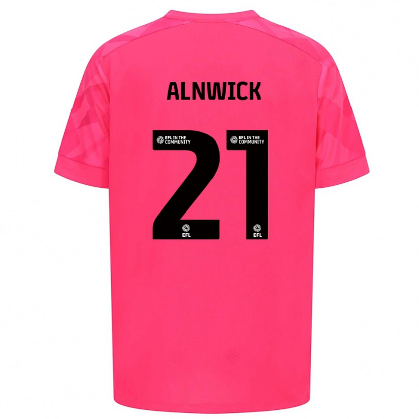 Danxen Mænd Jak Alnwick #21 Rose Pink Målmandstrøje 2025/26 Trøje T-shirt
