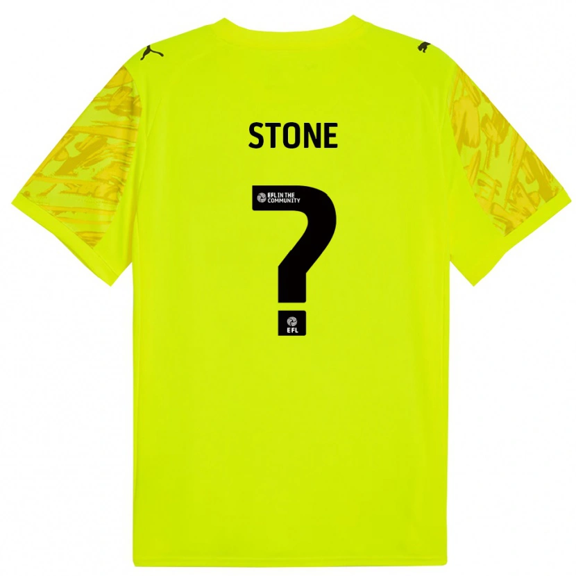 Danxen Mænd Hannah Stone #0 Fluorescerende Grøn Målmandstrøje 2025/26 Trøje T-shirt
