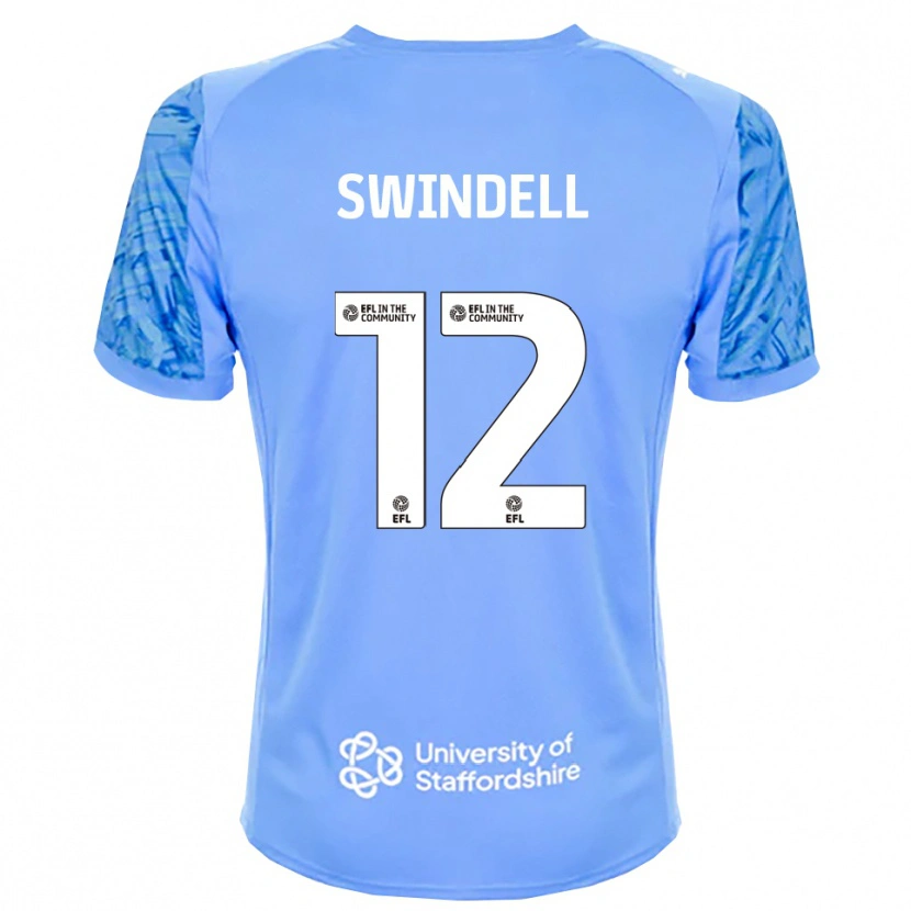 Danxen Mænd Chloe Swindell #12 Kongeb Blå Målmandstrøje 2025/26 Trøje T-shirt