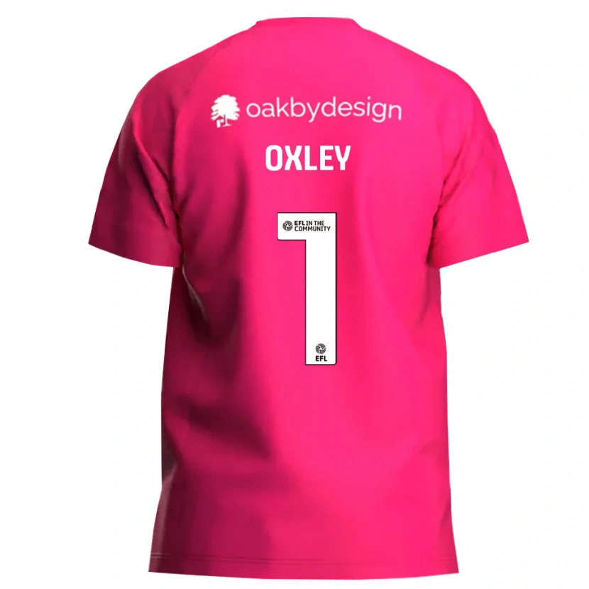 Danxen Mænd Mark Oxley #1 Magenta Målmandstrøje 2025/26 Trøje T-shirt
