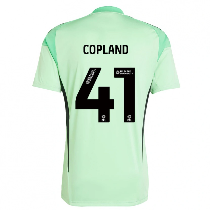 Danxen Mænd Jack Copland #41 Lys Grøn Sort Målmandstrøje 2025/26 Trøje T-shirt