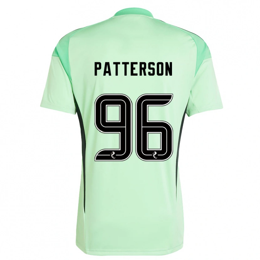 Danxen Mænd Cameron Patterson #96 Lys Grøn Sort Målmandstrøje 2025/26 Trøje T-shirt