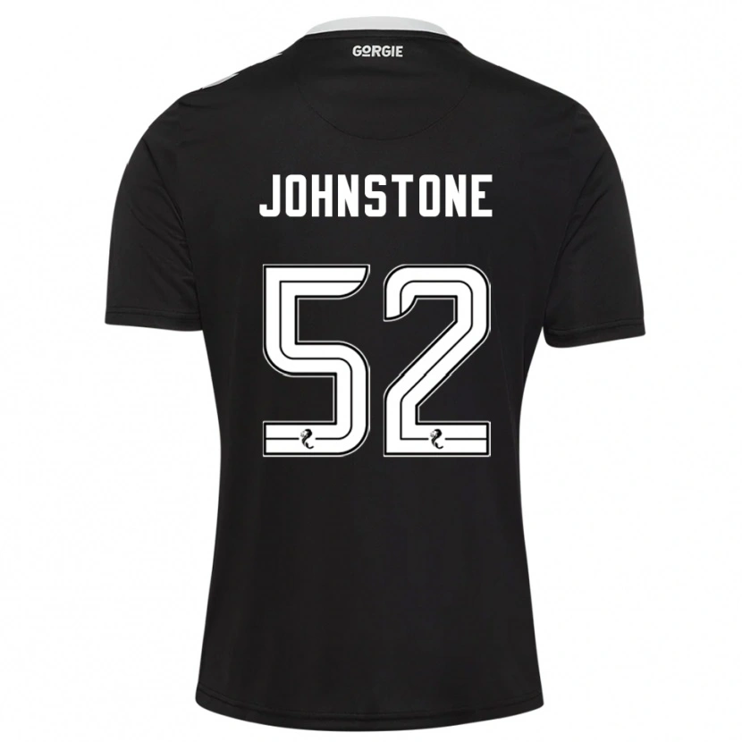 Danxen Mænd Rachael Johnstone #52 Sort Bordeaux Målmandstrøje 2025/26 Trøje T-shirt