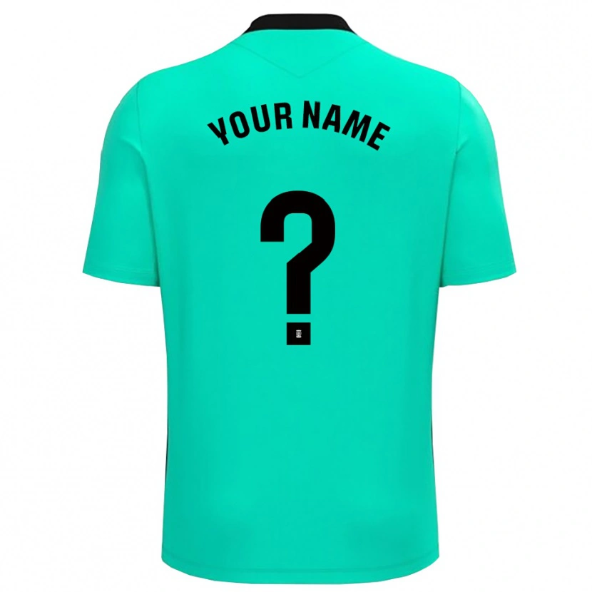 Danxen Mænd FC Cartagena Grøn Sort Målmandstrøje 2025/26 Trøje T-shirt