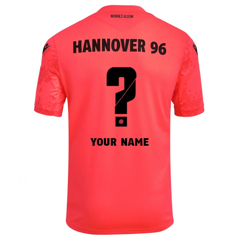 Danxen Mænd Hannover 96 Rød Sort Målmandstrøje 2025/26 Trøje T-shirt