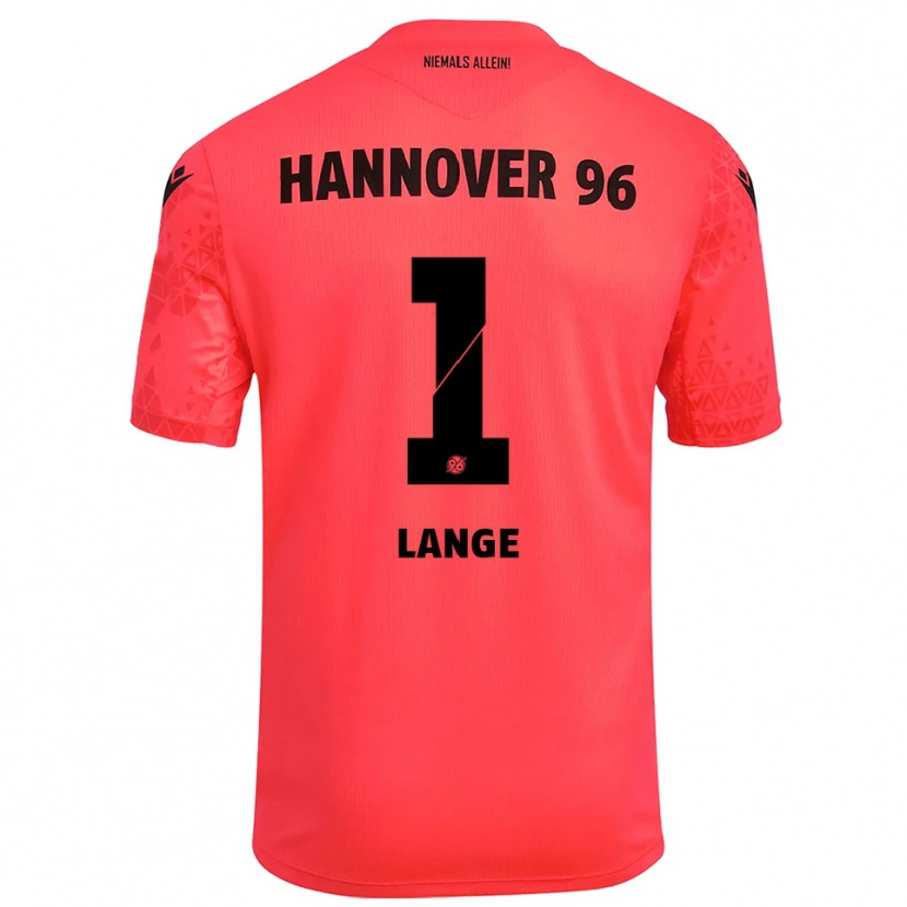 Danxen Mænd Tom Lange #1 Rød Sort Målmandstrøje 2025/26 Trøje T-shirt