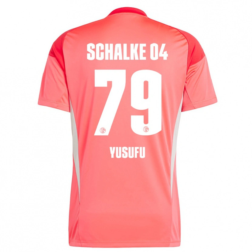 Danxen Mænd Leonie Bendzulla #79 Koralrød Målmandstrøje 2025/26 Trøje T-shirt