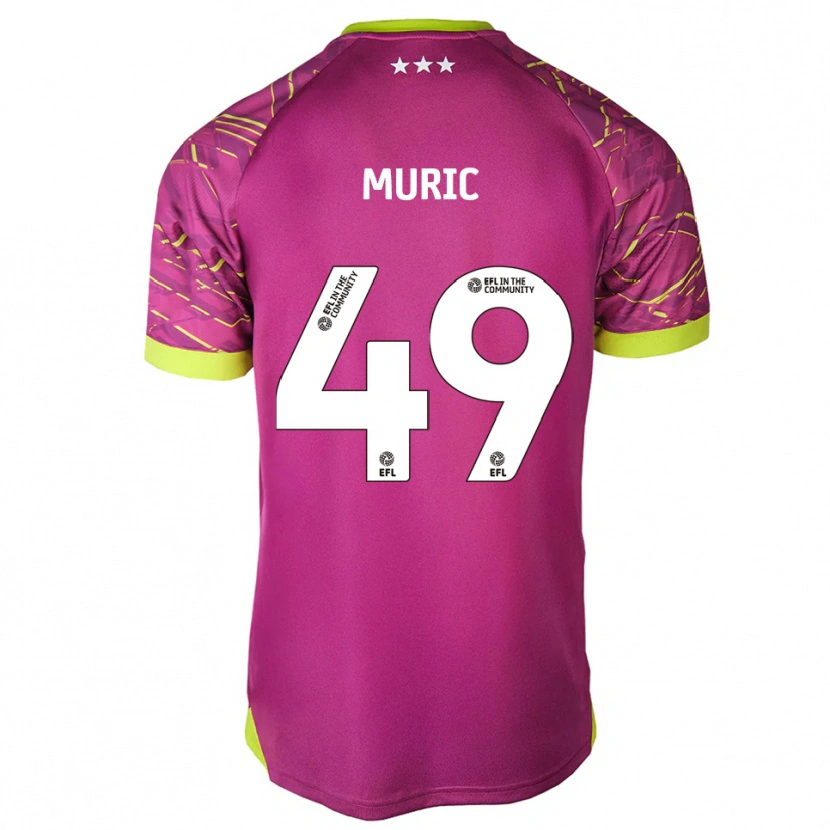 Danxen Mænd Arijanet Muric #49 Medium Rød Målmandstrøje 2025/26 Trøje T-shirt
