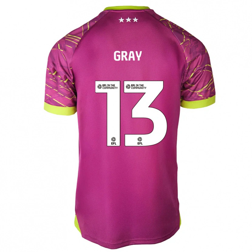 Danxen Mænd Henry Gray #13 Medium Rød Målmandstrøje 2025/26 Trøje T-shirt