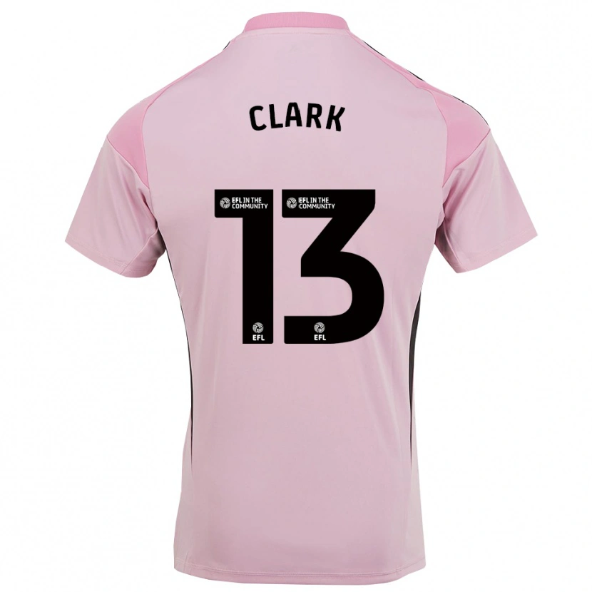 Danxen Mænd Olivia Clark #13 Kirsebærblomme Pink Målmandstrøje 2025/26 Trøje T-shirt