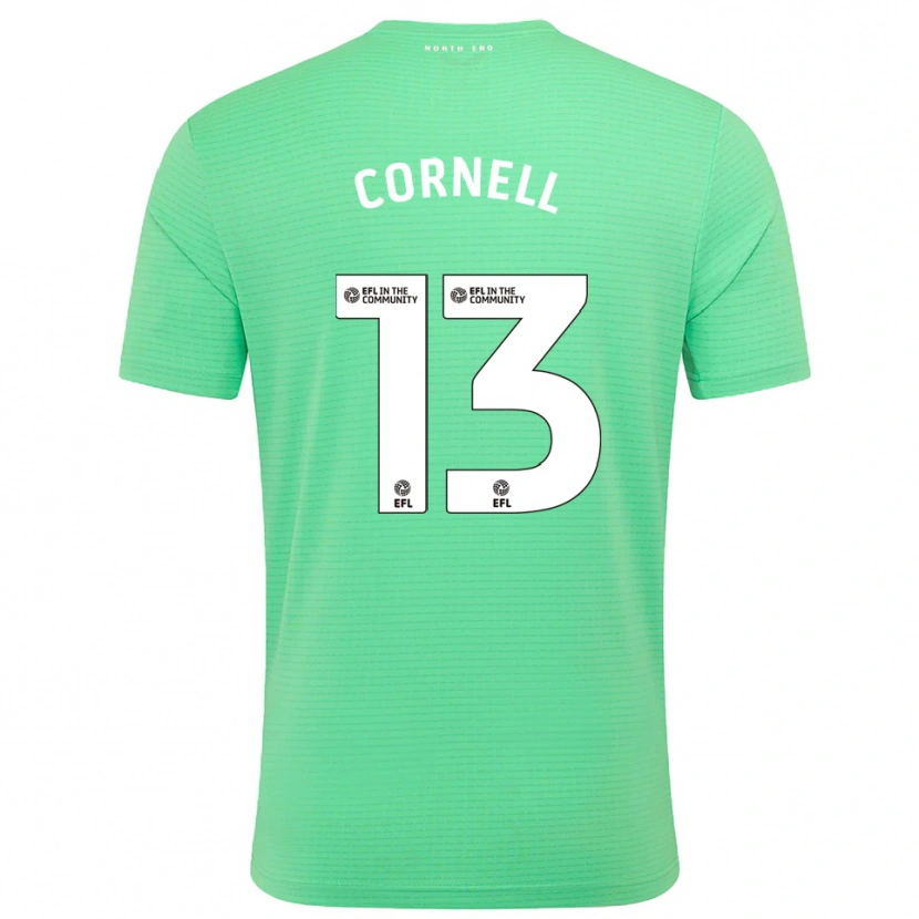 Danxen Mænd David Cornell #13 Pastel Turkis Målmandstrøje 2025/26 Trøje T-shirt