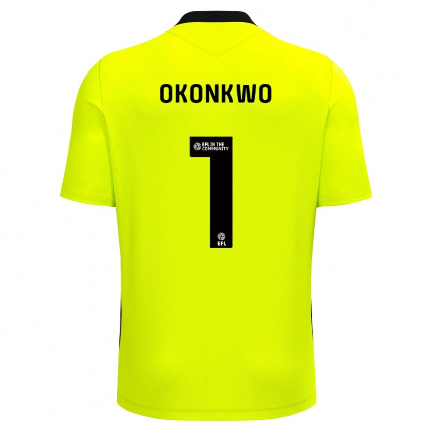 Danxen Mænd Arthur Okonkwo #1 Skovgrøn Målmandstrøje 2025/26 Trøje T-shirt