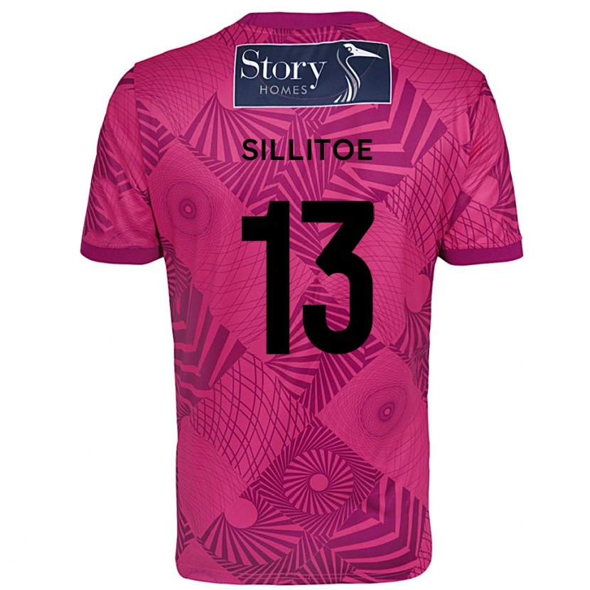 Danxen Mænd Casey Sillitoe #13 Lilla Magenta Målmandstrøje 2025/26 Trøje T-shirt