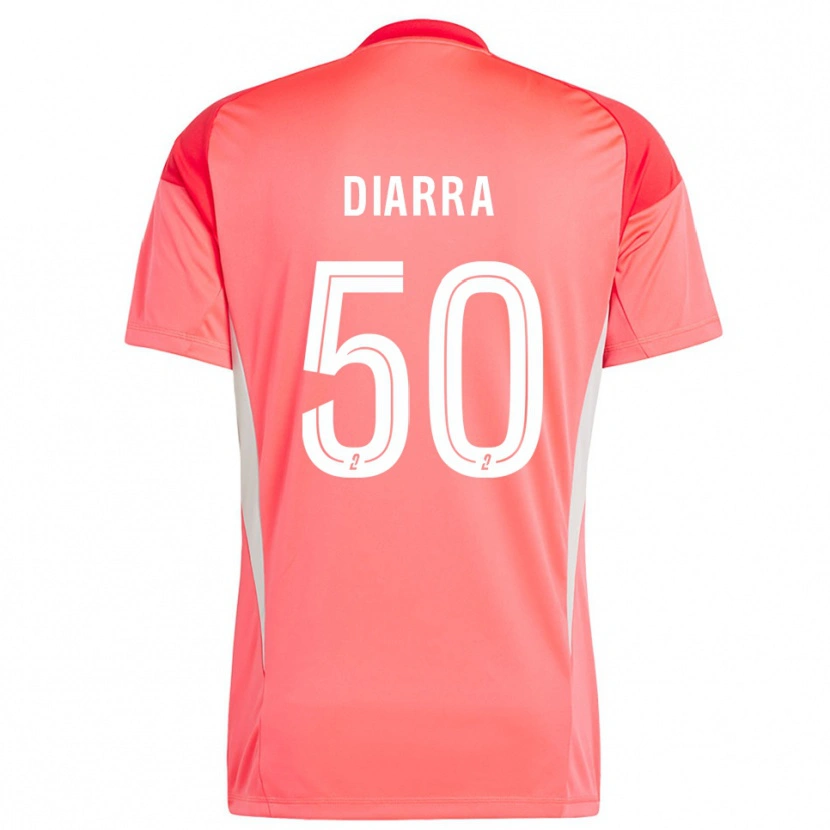 Danxen Mænd Lassine Diarra #50 Lys Orange Målmandstrøje 2025/26 Trøje T-shirt