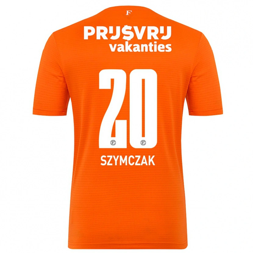 Danxen Mænd Oliwia Szymczak #20 Orange Sort Målmandstrøje 2025/26 Trøje T-shirt