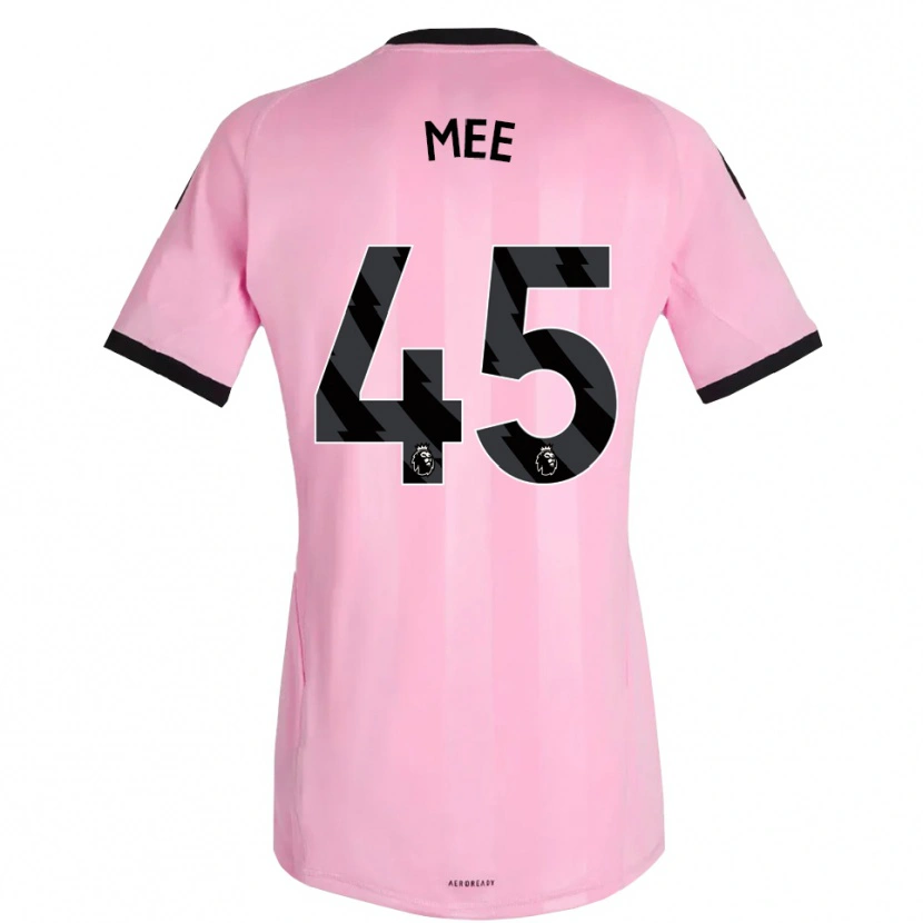 Danxen Mænd Dermot Mee #45 Pink Sort Målmandstrøje 2025/26 Trøje T-shirt