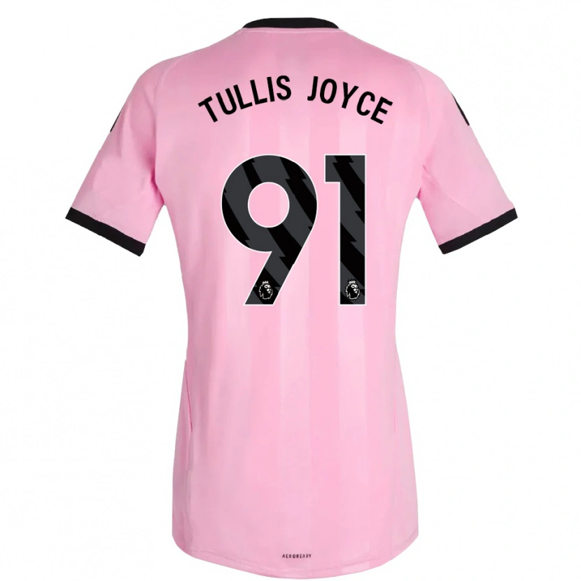 Danxen Mænd Phallon Tullis-Joyce #91 Pink Sort Målmandstrøje 2025/26 Trøje T-shirt
