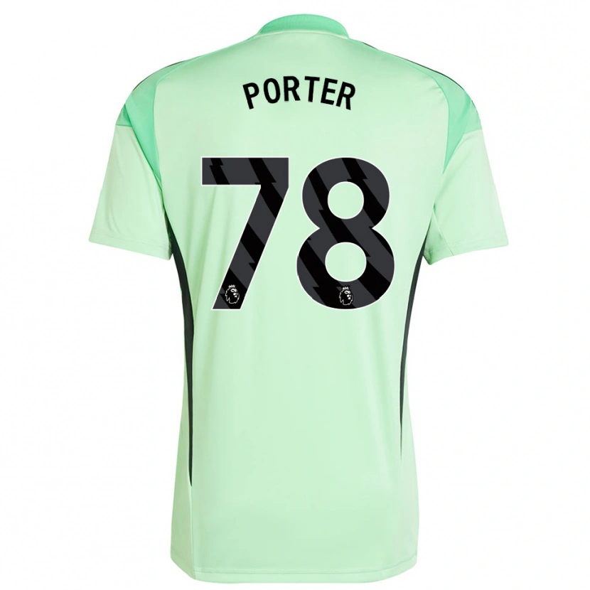 Danxen Mænd Jack Porter #78 Lysegrøn Sort Målmandstrøje 2025/26 Trøje T-shirt