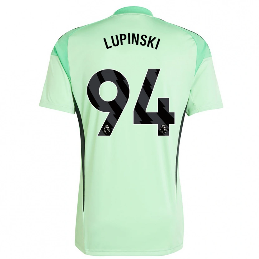 Danxen Mænd Remi Lupinski #94 Lysegrøn Sort Målmandstrøje 2025/26 Trøje T-shirt