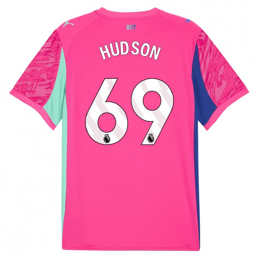 Danxen Mænd Max Hudson #69 Rose Pink Målmandstrøje 2025/26 Trøje T-shirt