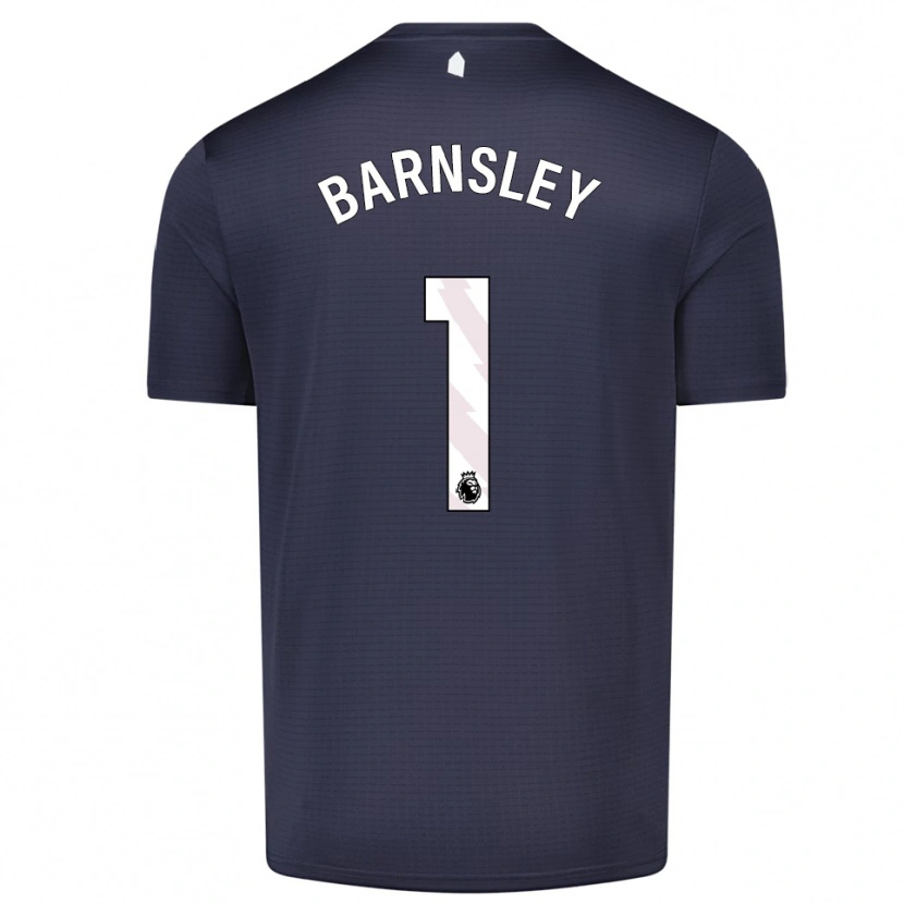 Danxen Mænd Fraser Barnsley #1 Sort Hvid Målmandstrøje 2025/26 Trøje T-shirt