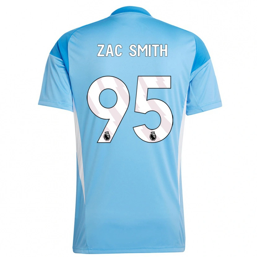 Danxen Mænd Zac Smith #95 Blå Hvid Målmandstrøje 2025/26 Trøje T-shirt