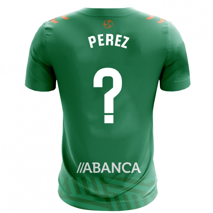 Danxen Mænd Iván Pérez #0 Grøn Hvid Målmandstrøje 2025/26 Trøje T-shirt