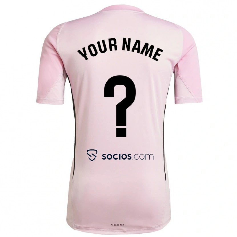 Danxen Mænd Sevilla FC Pink Sort Målmandstrøje 2025/26 Trøje T-shirt