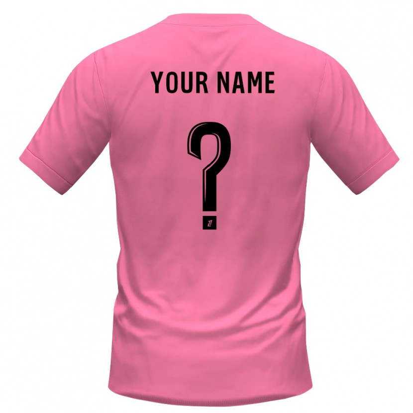 Danxen Mænd LOSC Lille Pink Sort Målmandstrøje 2025/26 Trøje T-shirt