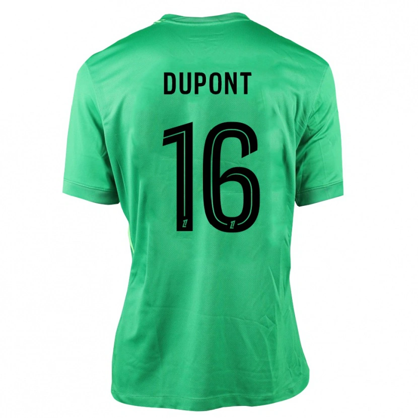 Danxen Mænd Raphaël Dupont #16 Grøn Sort Målmandstrøje 2025/26 Trøje T-shirt