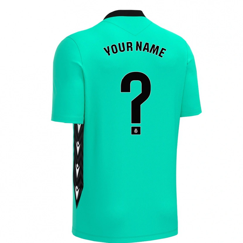 Danxen Mænd Cultural Leonesa Aqua Sort Målmandstrøje 2025/26 Trøje T-shirt