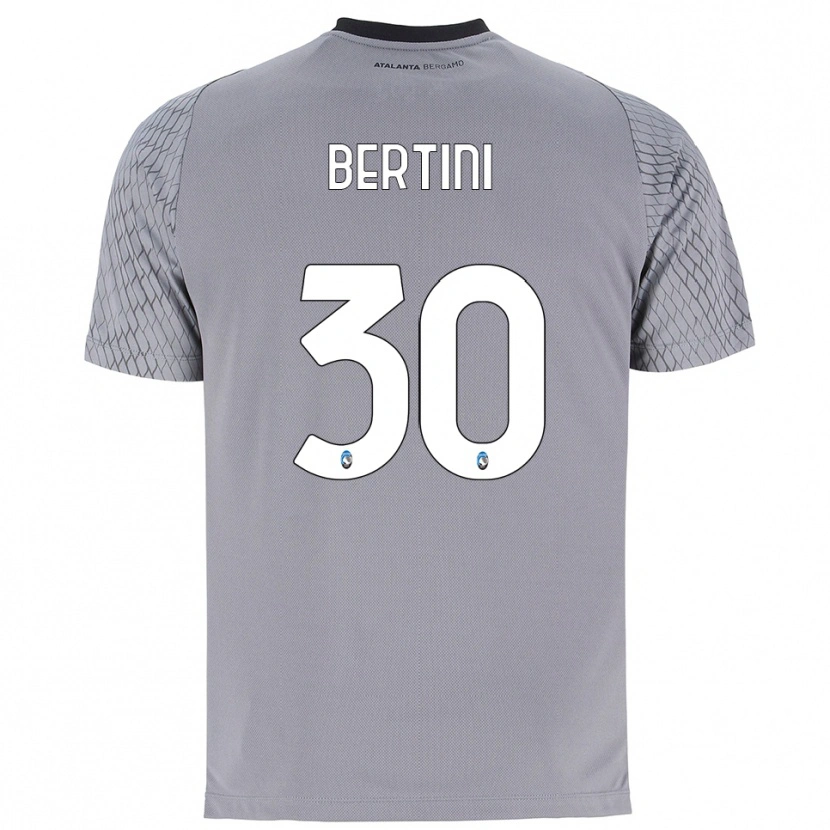 Danxen Mænd Tommaso Bertini #30 Grå Blå Rød Målmandstrøje 2025/26 Trøje T-shirt