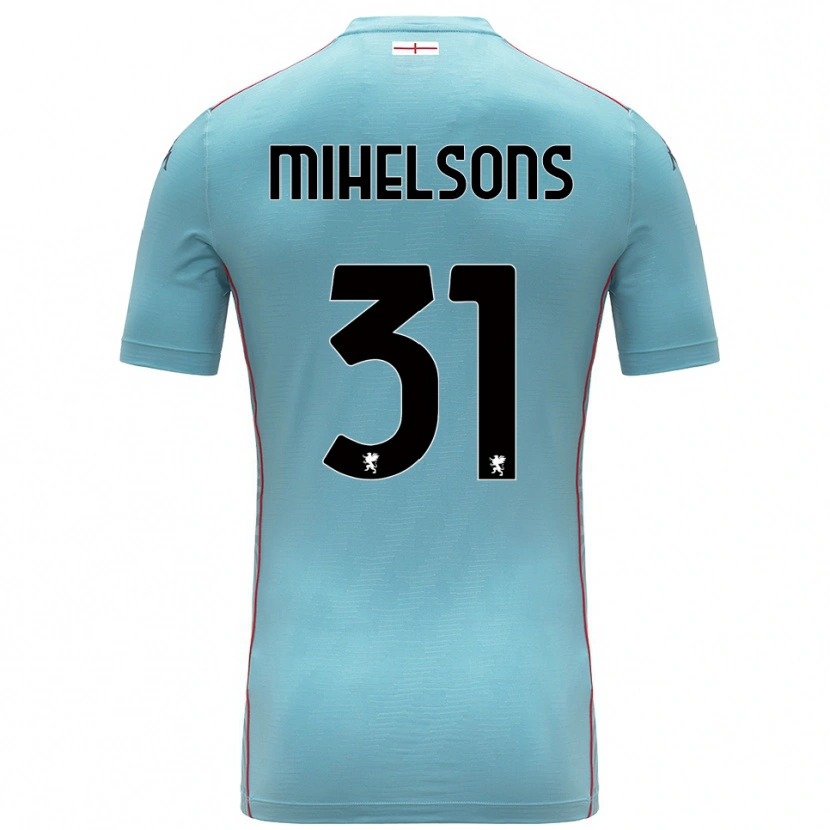 Danxen Mænd Rendijs Mihelsons #31 Orange Grå Målmandstrøje 2025/26 Trøje T-shirt