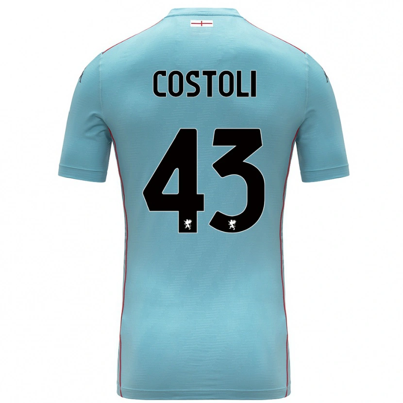 Danxen Mænd Lorenzo Costoli #43 Orange Grå Målmandstrøje 2025/26 Trøje T-shirt