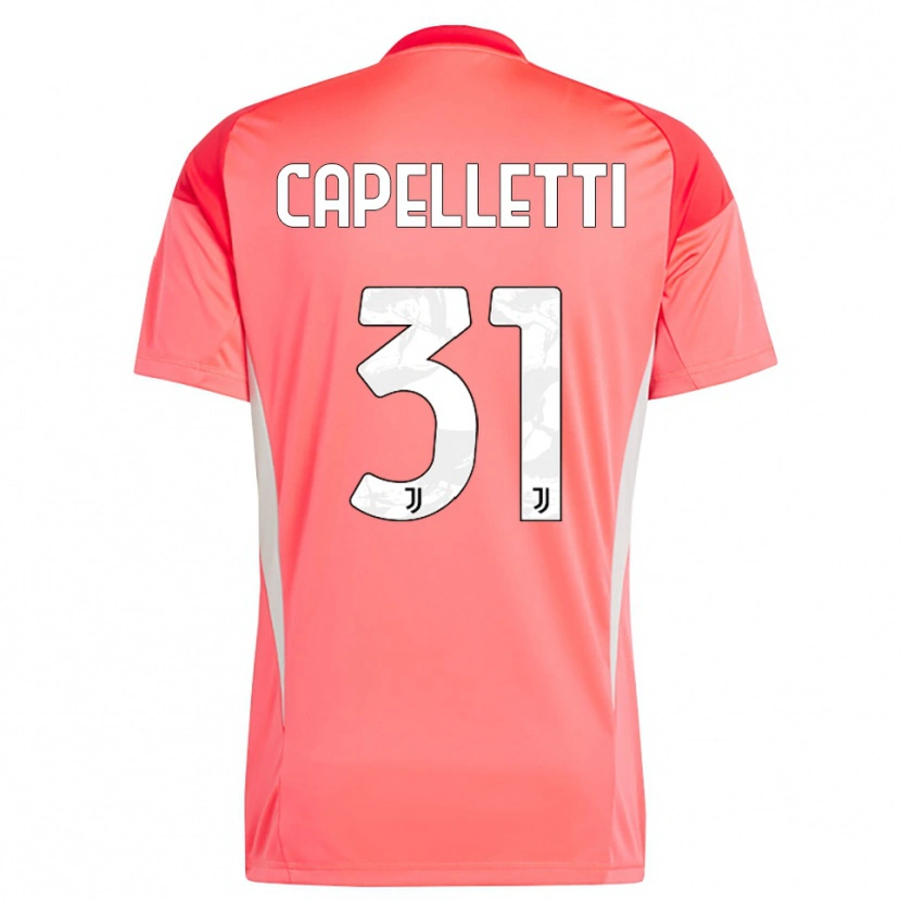 Danxen Mænd Alessia Capelletti #31 Rød Orange Målmandstrøje 2025/26 Trøje T-shirt