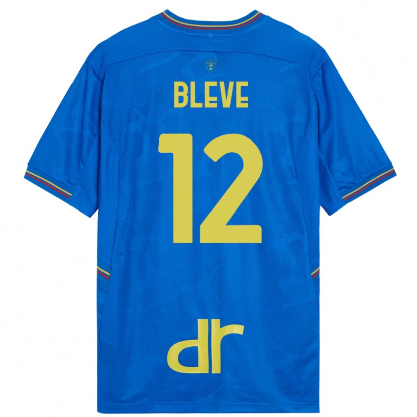 Danxen Mænd Daniele Bleve #12 Kongeb Blå Brun Målmandstrøje 2025/26 Trøje T-shirt