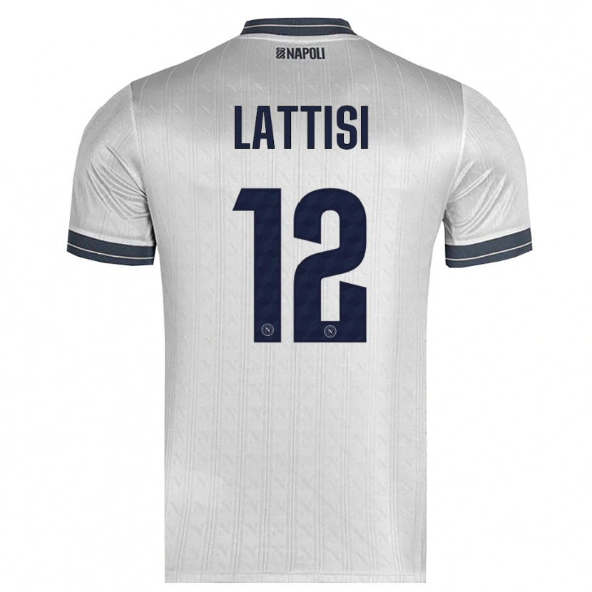 Danxen Mænd Francesco Lattisi #12 Lysegrå Målmandstrøje 2025/26 Trøje T-shirt